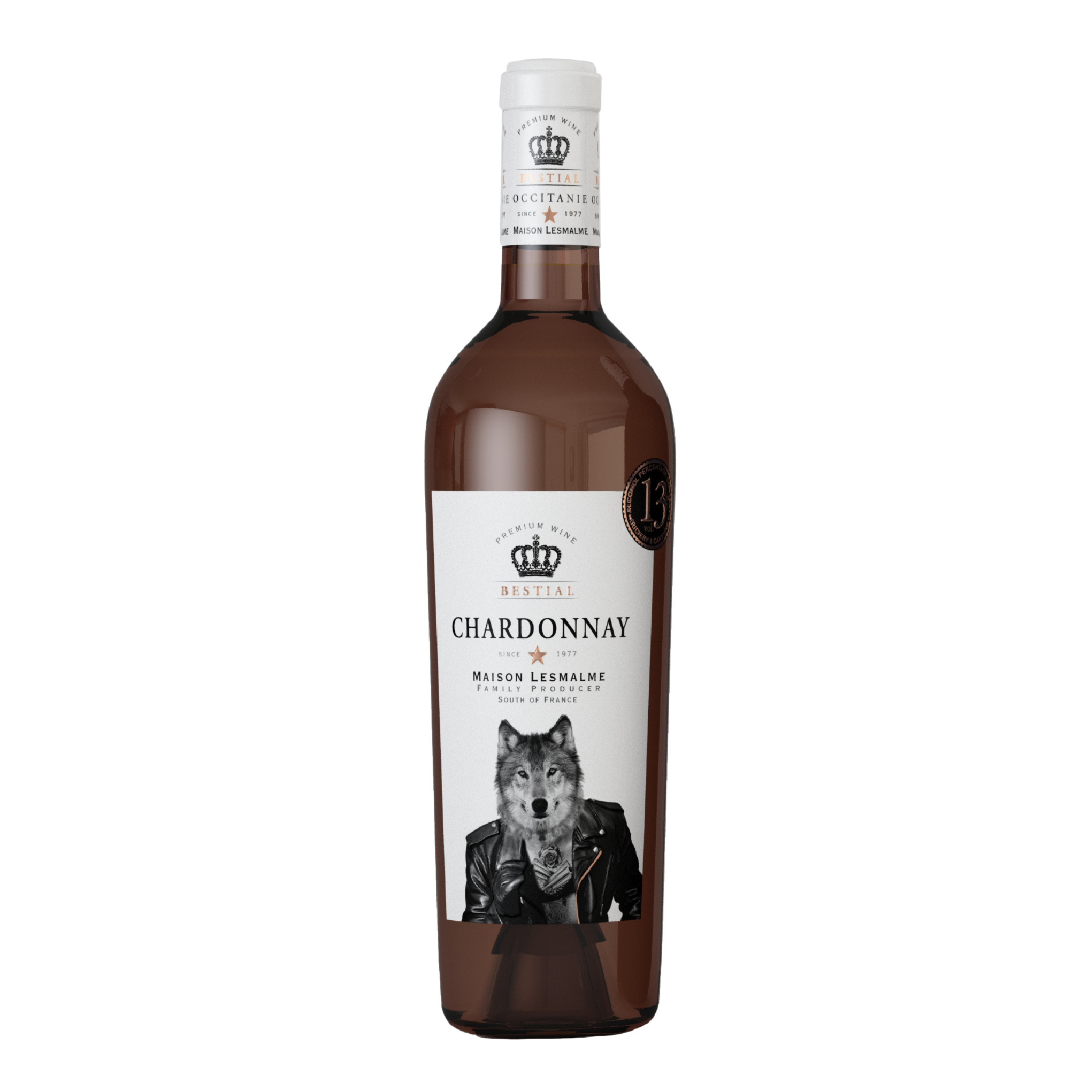 2024 Maison Lesmalme Bestial Chardonnay