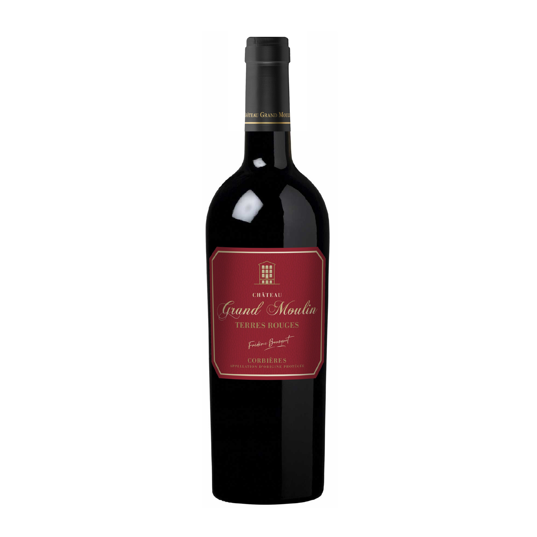 2024 CHATEAU GRAND MOULIN AOP Corbières -TERRES ROUGES Rouge 